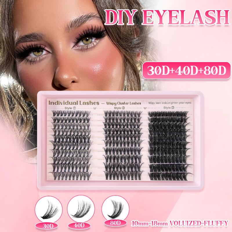 Eyelash Extension Individual - DIY Wimperverlengingsset met Spikes Wimperextensions 30/40/80D