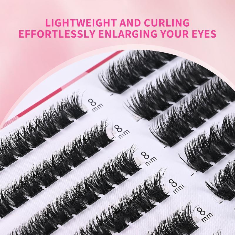 Eyelash Extension Individual - 30 Rijtjes Cluster Wimper Extensions 8-16mm