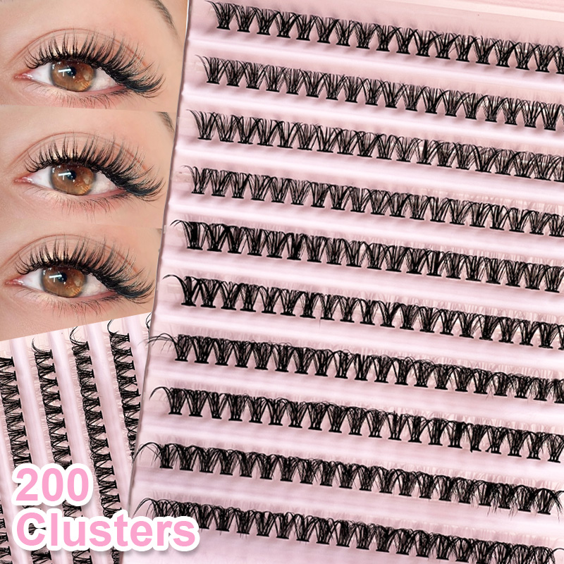 Eyelash Extension Individual - Individuele Wimpers Wimperpluk 8-16mm 200 stks