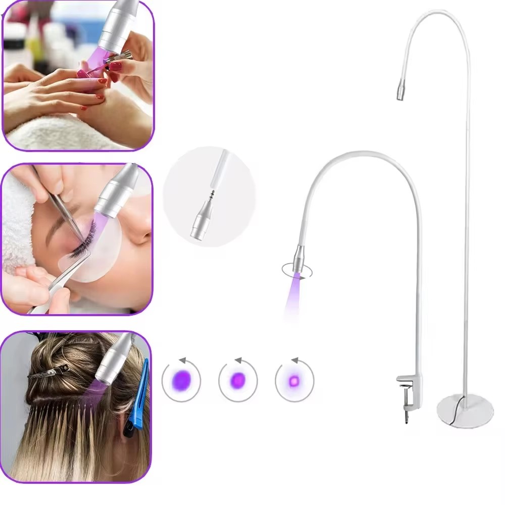 Eyelash Extension Uv - UV-wimperlicht UV-wimperlijm 5W LED-wimperextensions Nail Tech-lijmlamp