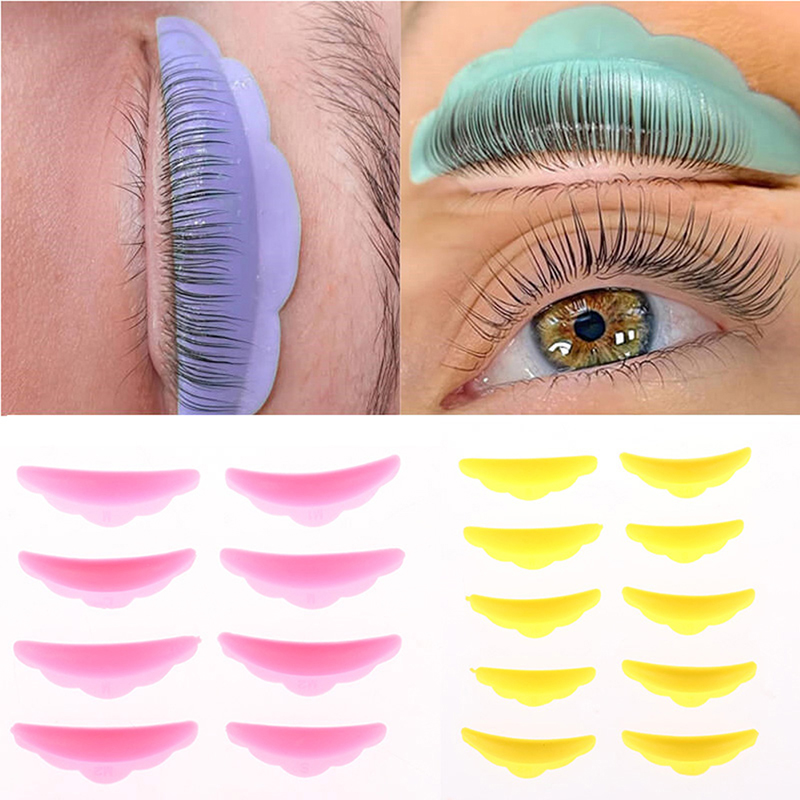 Eyelash Extension Course - 5Pairs Lash Wimper Enten Siliconen Perm
