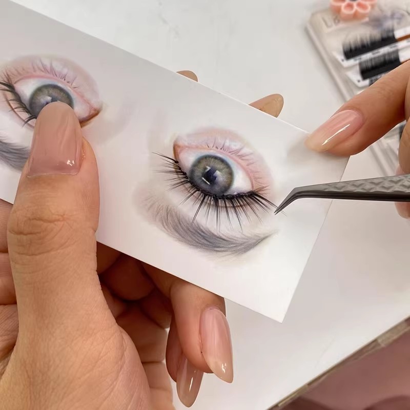 Eyelash Extension Course - Herbruikbare wimpermappingkaarten voor beginners - Lash