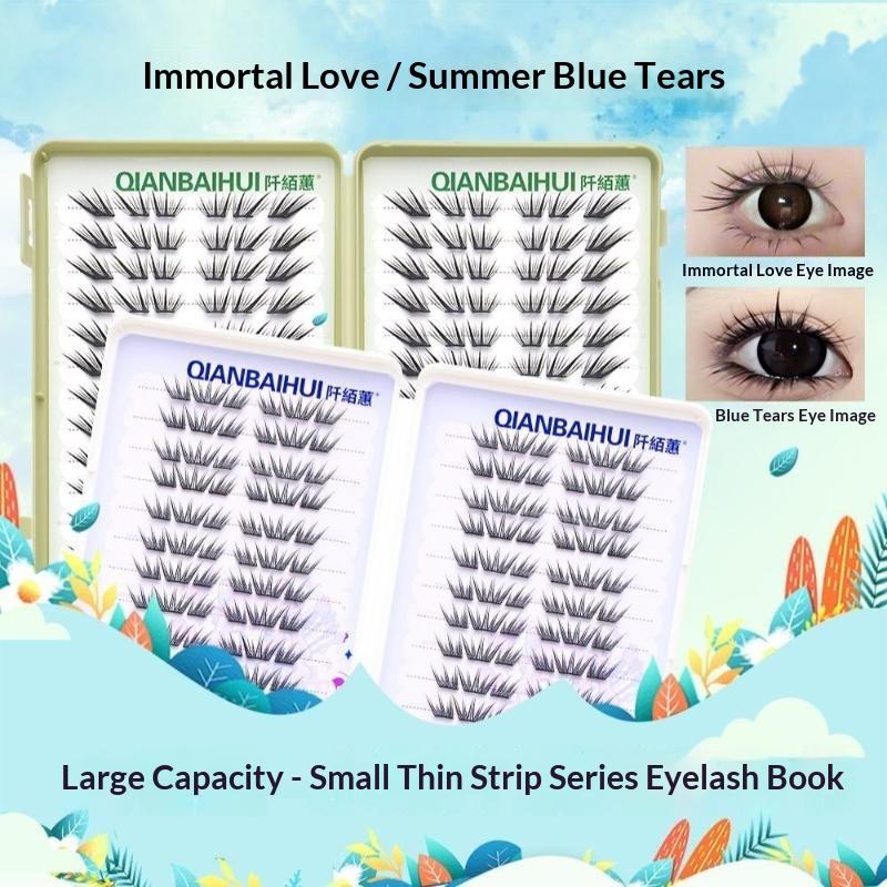 Eyelash Extension Individual - Fox Eye Manga Cluster Wimperextensions Pluizig