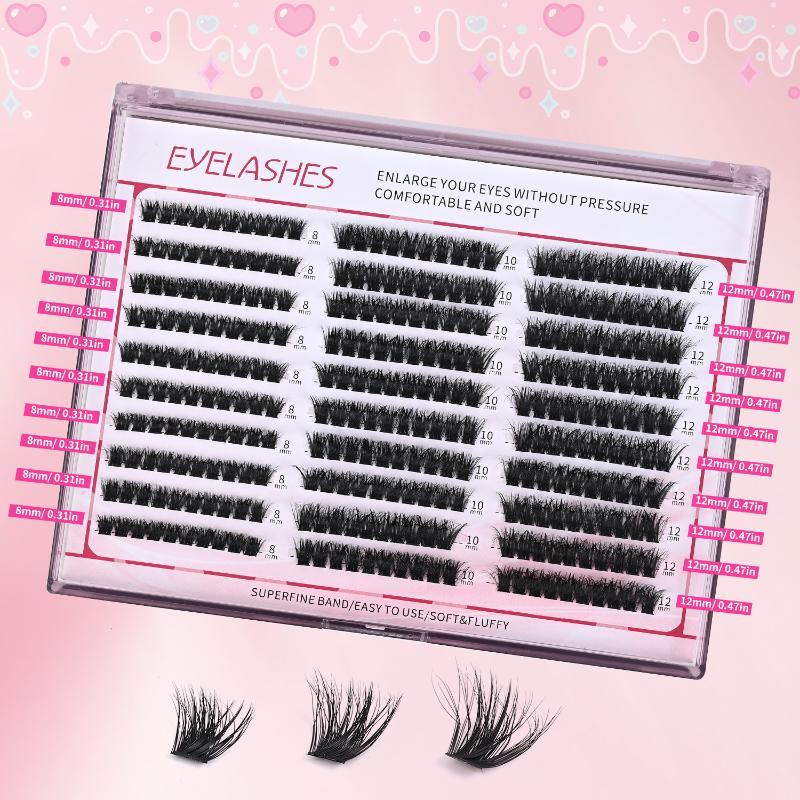 Nieuwe 30 Rijen Cluster Wimper - Eyelash Extension Individual recensie en prijs
