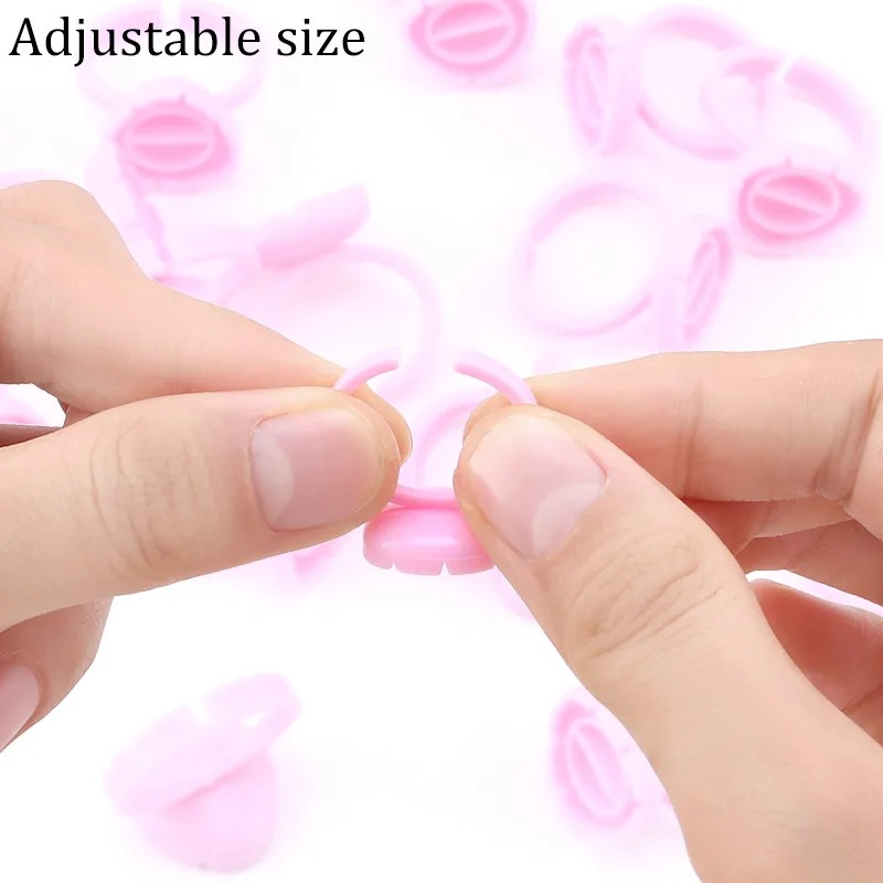 100 Stuks Wegwerp Wimperlijm R - Eyelash Extension Class recensie en prijs