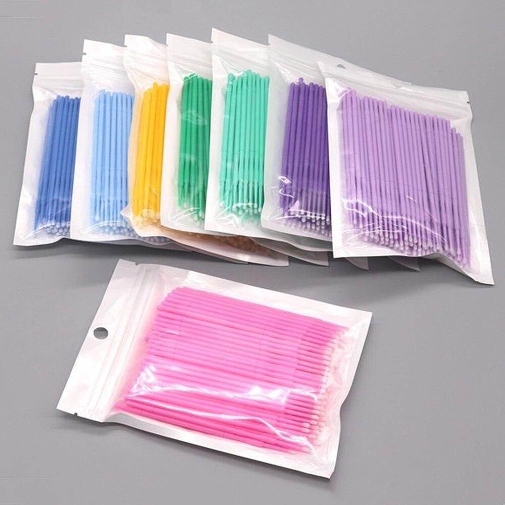 100 stks/partij Micro Borstels - Eyelash Extension Class recensie en prijs