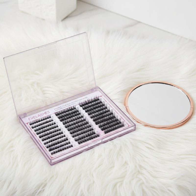 30 Rijtjes Cluster Wimper Exte - Eyelash Extension Individual recensie en prijs