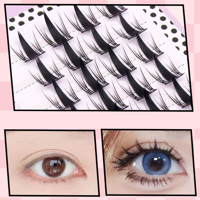 Simulatie Valse Wimpers Comic  - Eyelash Extension Individual recensie en prijs