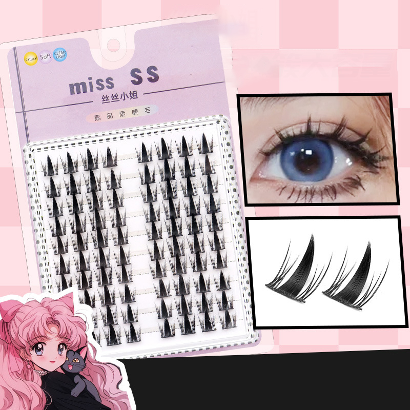 Simulatie Valse Wimpers Comic  - Eyelash Extension Individual recensie en prijs