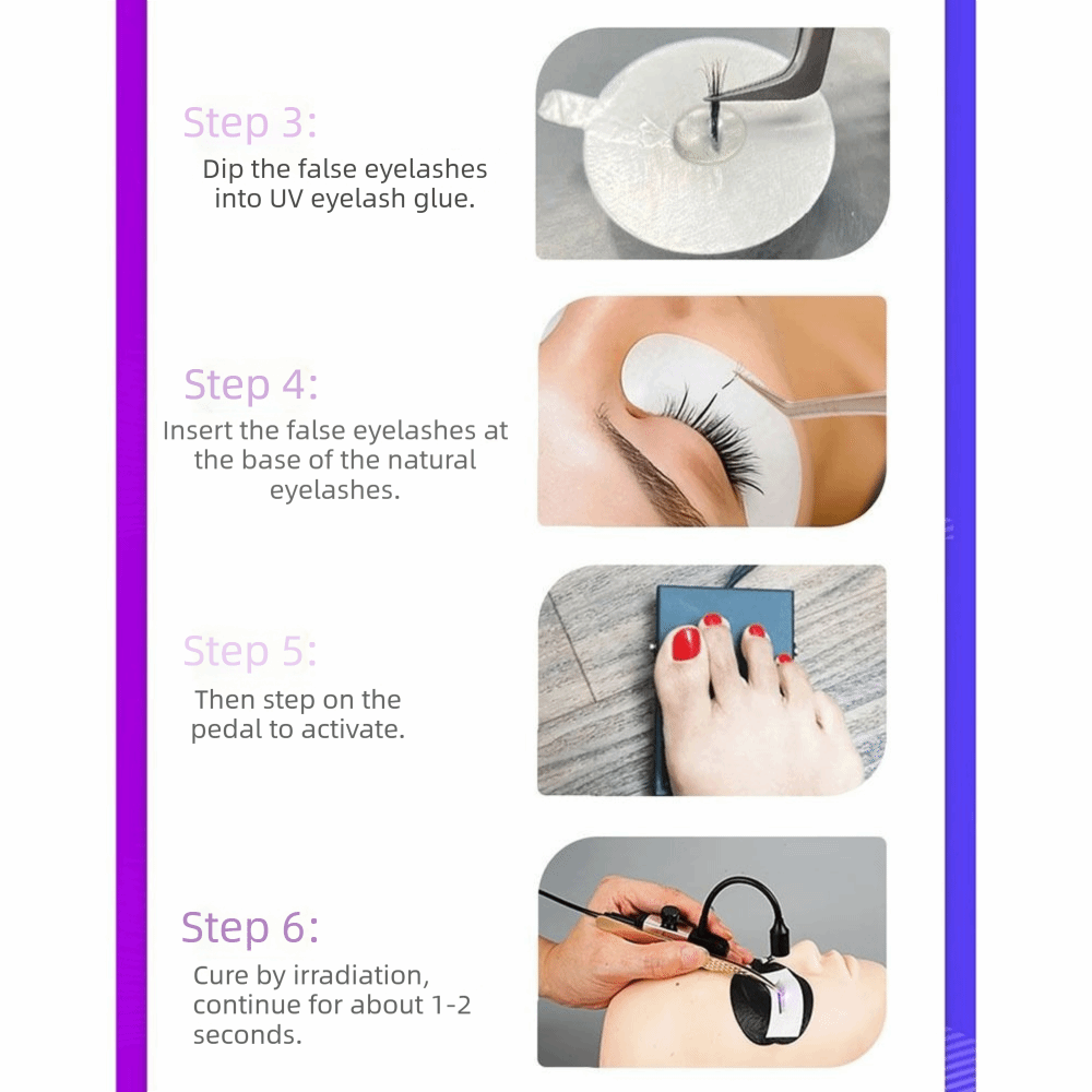Draagbare UV-lamp voor wimpere - Eyelash Extension Uv recensie en prijs