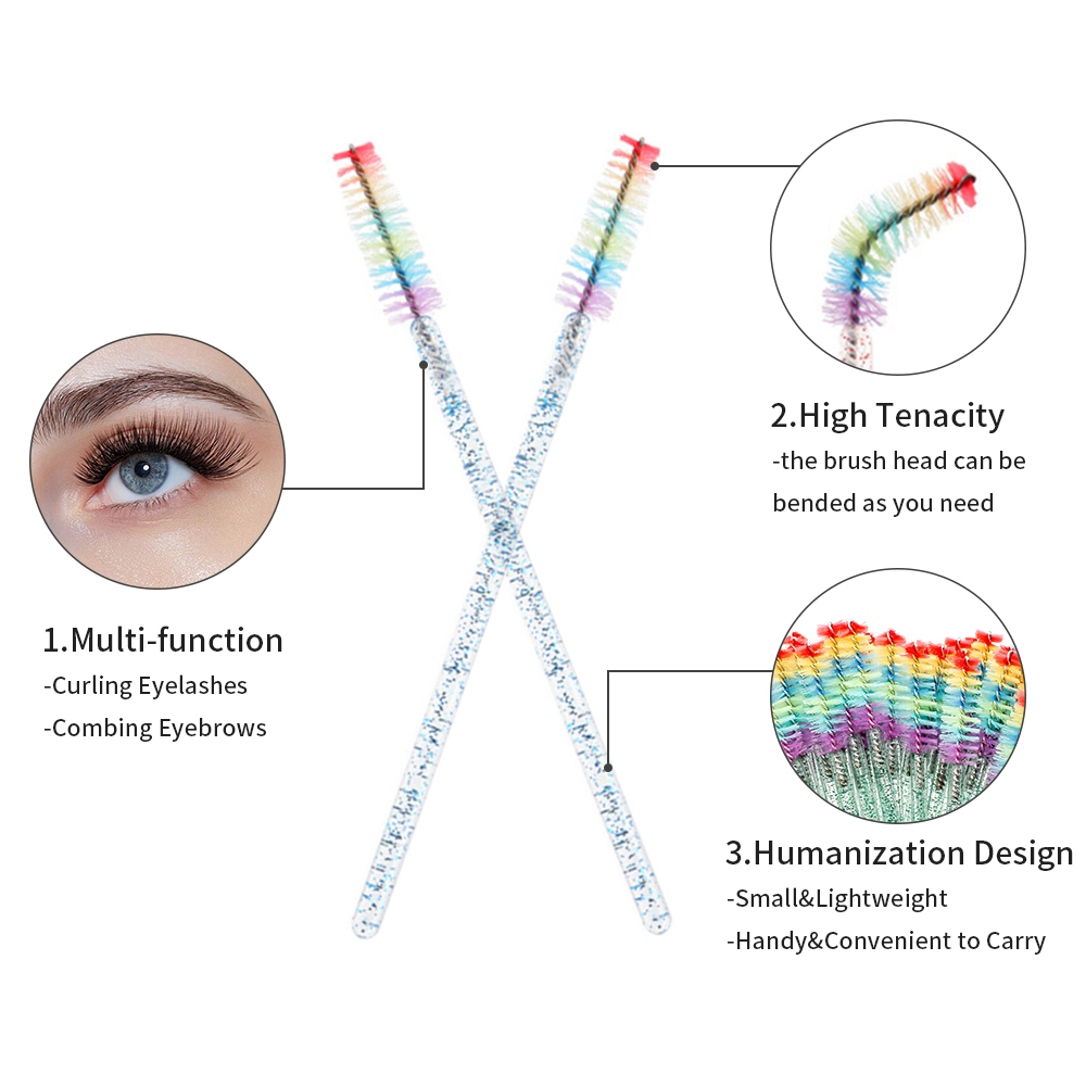 50 STKS Regenboogkristal Wimpe - Eyelash Extension Course recensie en prijs