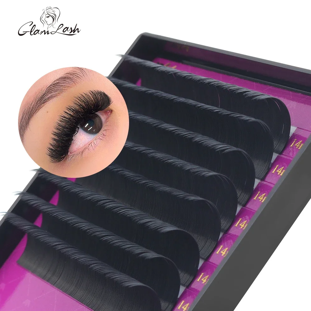 GLAMLASH Groothandel 16 Rijen  - Eyelash Extension Single Lash recensie en prijs