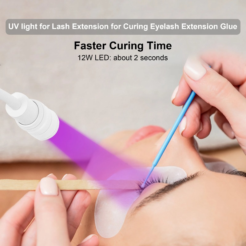 UV-wimperlamp voor het aanbren - Eyelash Extension Uv recensie en prijs