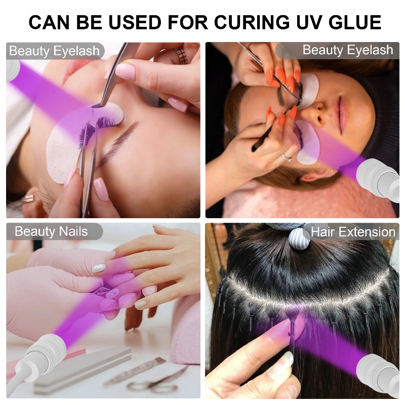 UV-wimperlamp voor het aanbren - Eyelash Extension Uv recensie en prijs