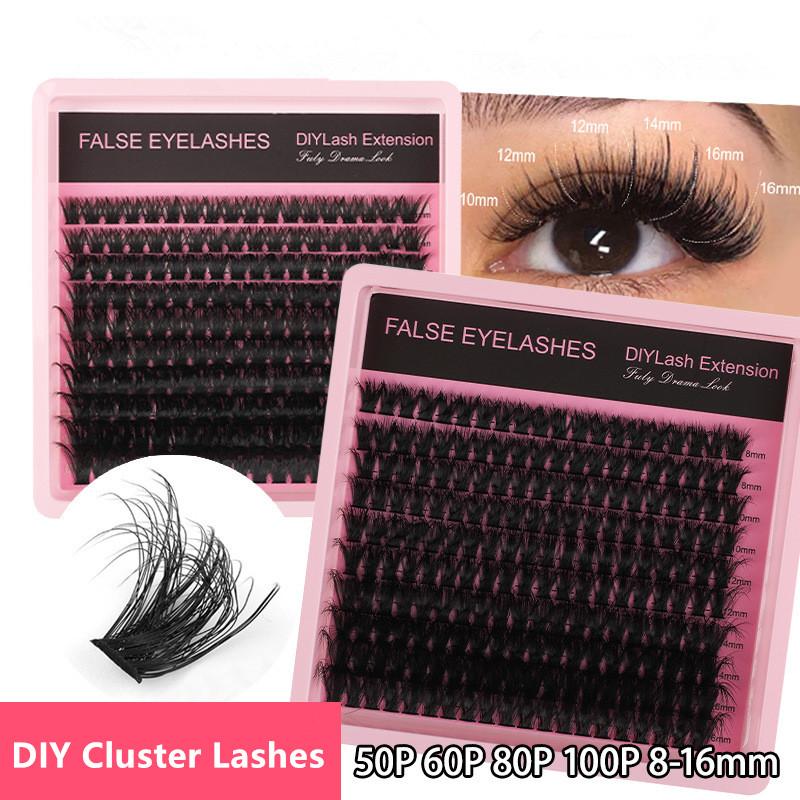 Nieuwe 10Row 140 Clusters Plui - Eyelash Extension Individual recensie en prijs