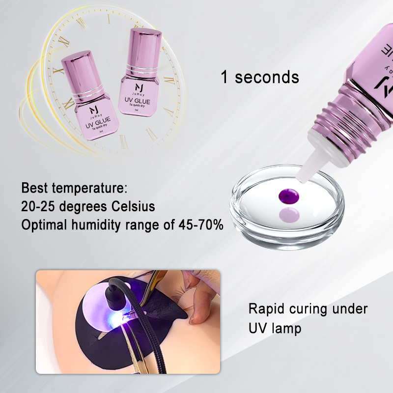 JOMAY 3 Flessen Sneldrogende U - Eyelash Extension Uv recensie en prijs